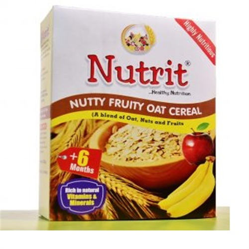 500G NUTRIT NUTTY FRUITY OAT CEREAL