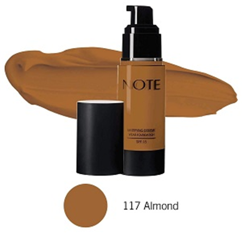 35ML NOTE MATTIFYING EXREME WEAR FOUNDATION 117 ALMOND