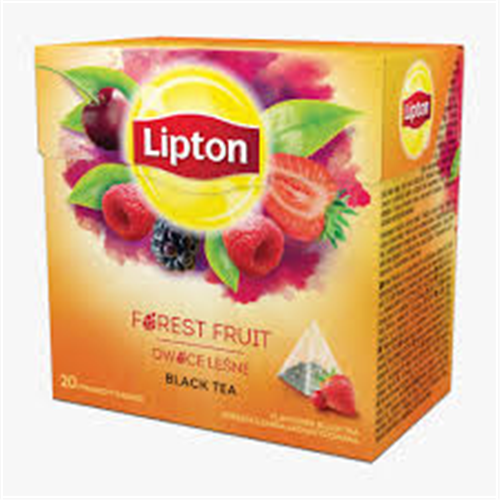 Lipton forest fruit black tea 