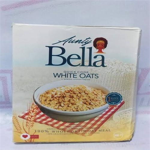 Aunty bella white oats 500g