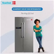 Scanfrost Side By Side Inverter Refrigerator