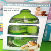 Baby Bottle Storage Bank - Newborn Starter Set