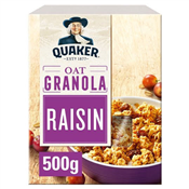 500G QUAKER OAT GRANOLA RAISIN