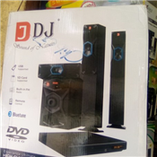 Djack Home Theater DJ-j Long Speaker With Free DVD Player