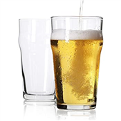 LAV NONIQ BEER GLASS 6PCS