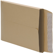 CATTLEAXE MANILLA ENVELOPES FULSCAP PEAL AND SEAL BROWN