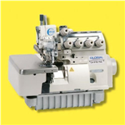 Emel 5-thread Industrial Overlock Sewing Machine 757 With Automatic Lubrication