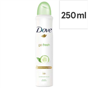 250ML DOVE BODY SPRAY GO FRESH