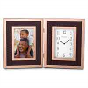 PHOTO FRAME AND CLOCK