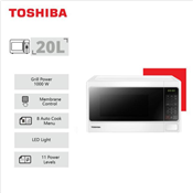 TOSHIBA Microwave Oven (20L) Digital