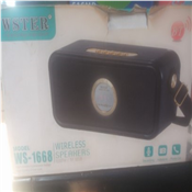 Wster bluetooth connection speaker model ws-1668