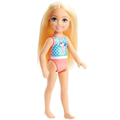 Barbie Club Chelsea Beach Doll Blue Dress