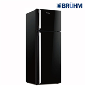 Bruhm Refrigerator BFG-200MD Black GLass
