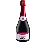 750ML FOUR COUSINS RED WINE-NON ALCOHOLIC