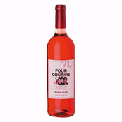750ML FOUR COUSINS SWEET ROSE WINE-NON ALCOHOLIC
