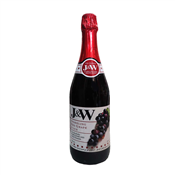 J&W Sparkling Red Grape Juice | Classic 750ml