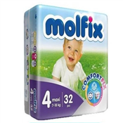 Molfix baby diapers Maxi size 4