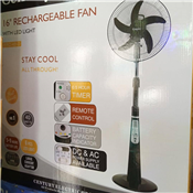 Rechageable fan