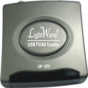 light wave usb tv/av combo