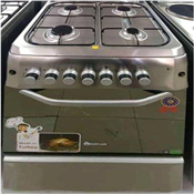 FOUR BURNER HISENSE GAS OVEN WITH MICROWAVE