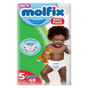 Molfix baby diapers Jumbo size 5