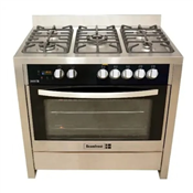 Scanfrost Semi Industrial 5 Burners Gas Cooker - Sfc9502ss