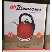 BINATONE 4.0l STAINLESS STEEL KETTLE SSK-4006