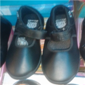 Quality kids Black Crystal Shoe Cover Toes 