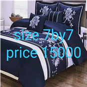 Designers bedsheet with Duvet 7by7